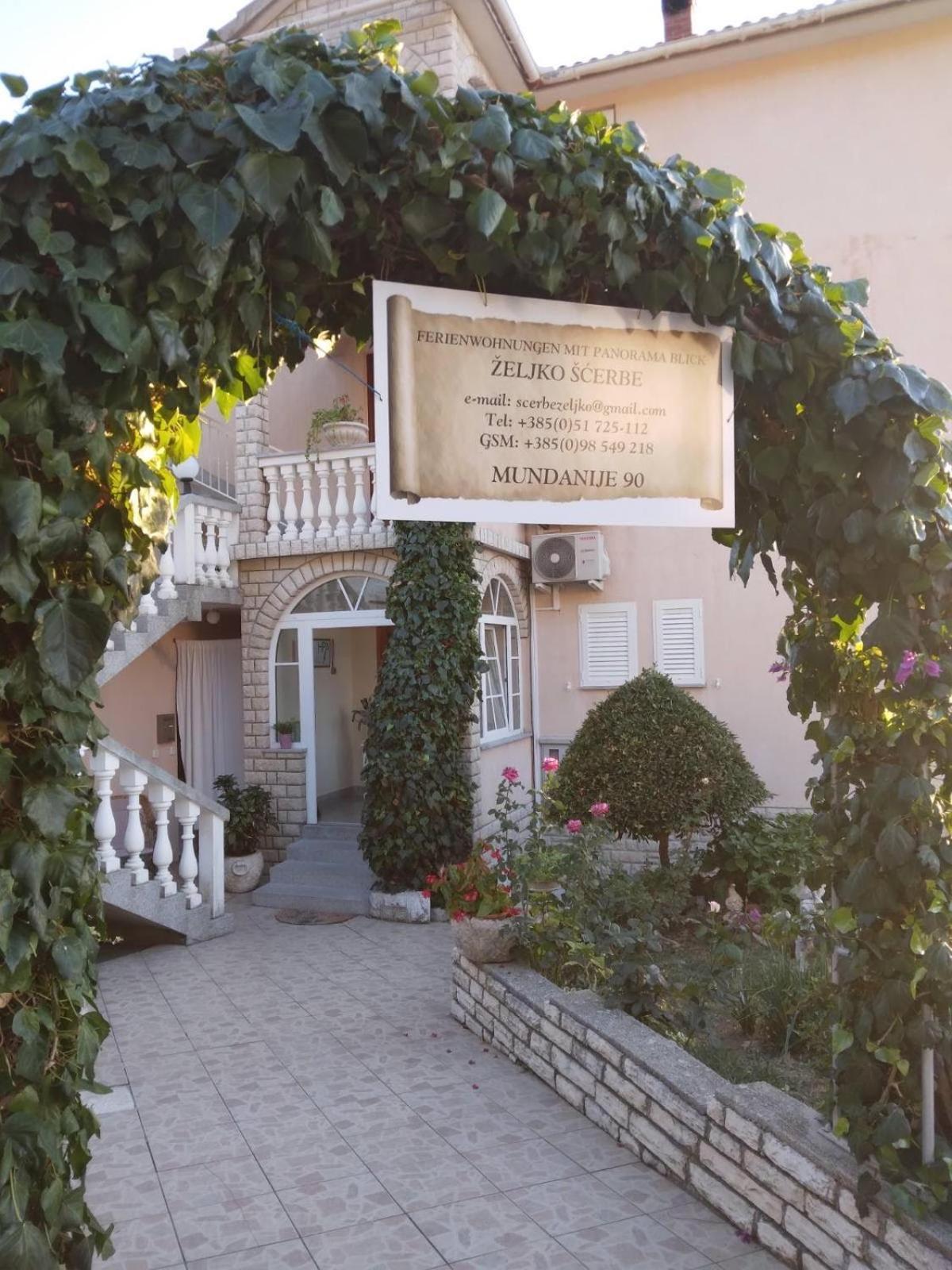 Apartments Panorama view Zeljko Scerbe Mundanije Exterior foto